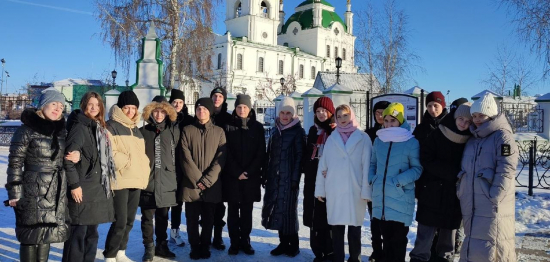 Мороз и Солнце! А день чудесен благодаря юным созерцателям из Ишима.